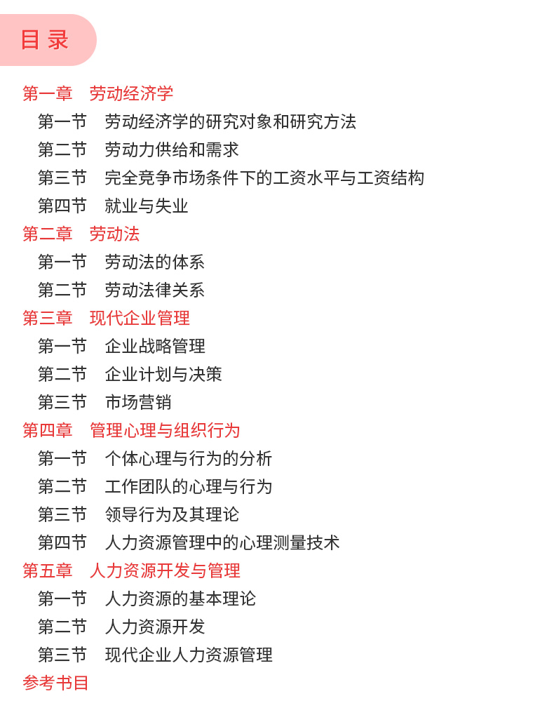 2020年企业人力资源管理师(四级)全套资料【教材 考点手册(录屏讲解)